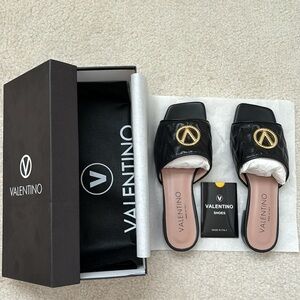 Valentino By Mario Valentino Leather Sandals  Women’s